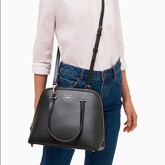 KATE SPADE Carly Patterson Dome Satchel - Picture 1 of 8